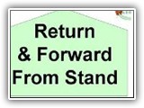 32. Return & Forward From Stand. The exercise sign number 32 is placed so that it can be observed by the handler after she/he has moved away and turned to face the dog. (Exercise 31) After the judge has completed the examination of the dog, the handler returns to heel position by walking to the left of the dog, going around and behind the dog and moving into the heel position.   The handler then cues the dog to heel and moves forward without instruction from the judge.

Deductions: Slight movement of the dog’s feet will be a minor deduction (1   2 points). Failure of the dog to stand or to remain standing until given the cue to heel forward or turning in a circle to follow the handler shall result in NQ-IP.
